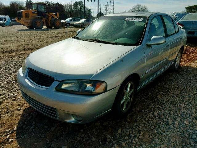 3N1AB51A23L735267 - 2003 NISSAN SENTRA SE- SILVER photo 2