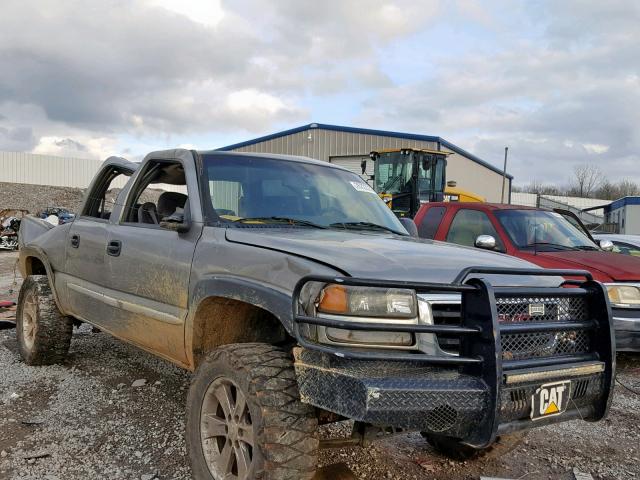 2GTEK13V171136987 - 2007 GMC NEW SIERRA GRAY photo 1