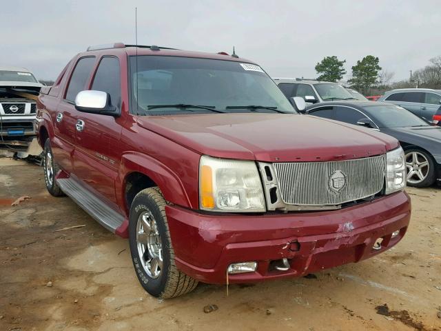 3GYEK62NX4G198674 - 2004 CADILLAC ESCALADE E BURGUNDY photo 1