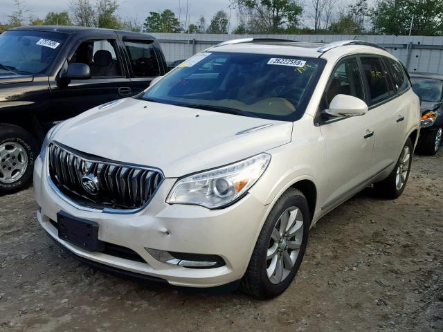 5GAKVBKD3EJ151553 - 2014 BUICK ENCLAVE BEIGE photo 2