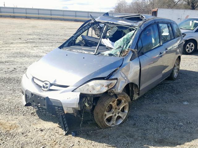 JM1CR2W30A0361200 - 2010 MAZDA 5 SILVER photo 2