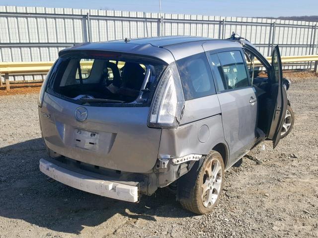 JM1CR2W30A0361200 - 2010 MAZDA 5 SILVER photo 4