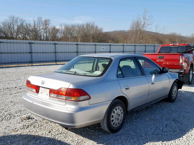 1HGCF86651A096176 - 2001 HONDA ACCORD VAL SILVER photo 4