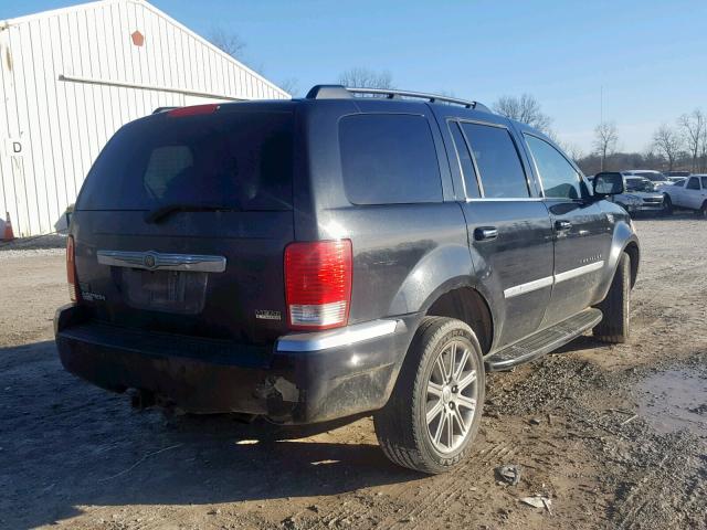 1A8HW582X8F143866 - 2008 CHRYSLER ASPEN LIMI BLACK photo 4