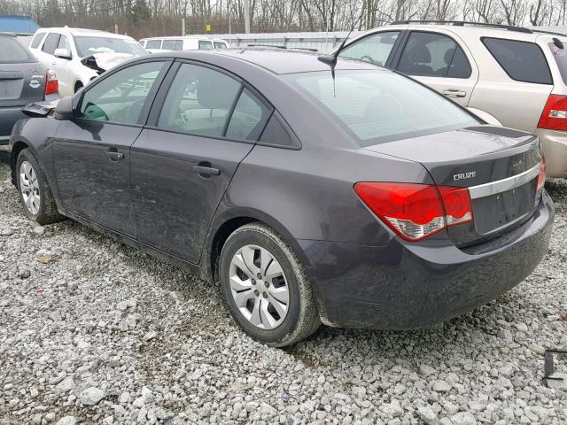 1G1PA5SH3E7227976 - 2014 CHEVROLET CRUZE LS CHARCOAL photo 3