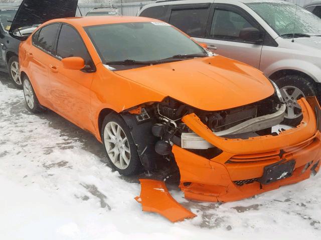 1C3CDFBA5DD291317 - 2013 DODGE DART SXT ORANGE photo 1