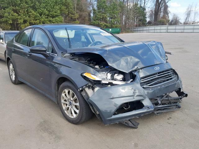 3FA6P0G7XGR159410 - 2016 FORD FUSION S CHARCOAL photo 1