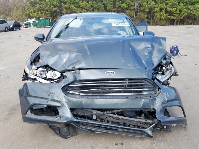 3FA6P0G7XGR159410 - 2016 FORD FUSION S CHARCOAL photo 9