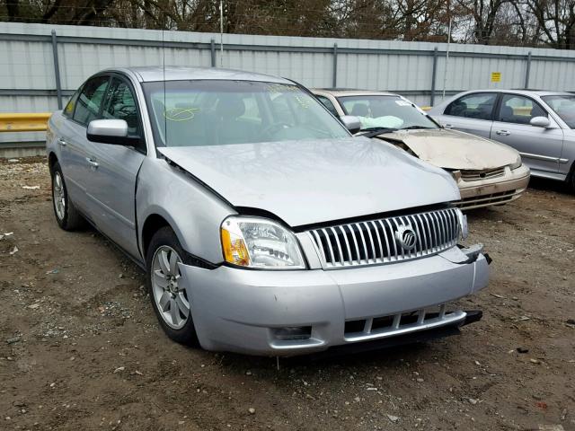 1MEFM40175G614541 - 2005 MERCURY MONTEGO LU SILVER photo 1