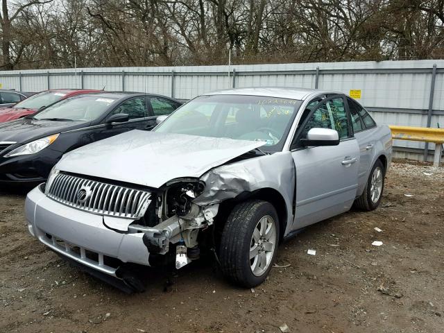 1MEFM40175G614541 - 2005 MERCURY MONTEGO LU SILVER photo 2