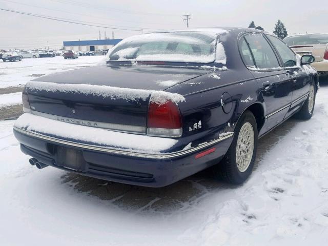 2C3HC56F0VH541480 - 1997 CHRYSLER LHS BLUE photo 4