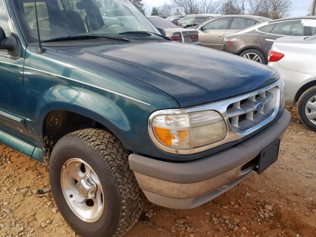 1FMDU34X3TUC34446 - 1996 FORD EXPLORER GREEN photo 9