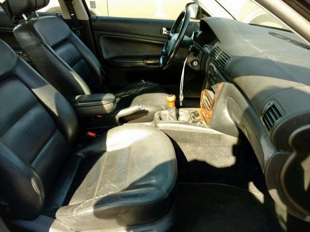 WVWVD23B4YE198633 - 2000 VOLKSWAGEN PASSAT GLX 黑色 照片 5