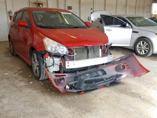 5Y2SR67039Z446126 - 2009 PONTIAC VIBE GT MAROON photo 1