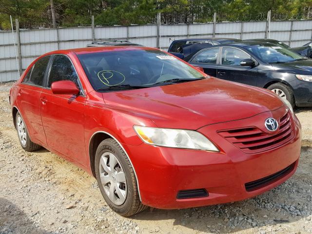 4T1BE46K77U174883 - 2007 TOYOTA CAMRY NEW RED photo 1