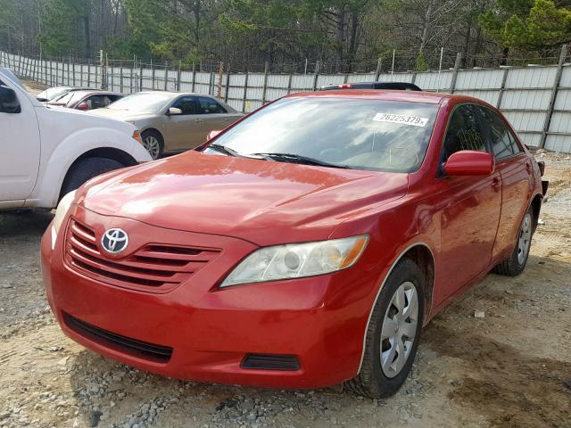 4T1BE46K77U174883 - 2007 TOYOTA CAMRY NEW RED photo 2