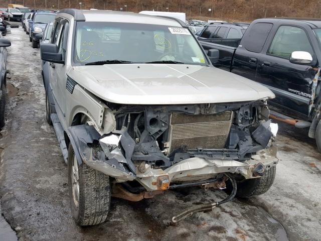 1D8GU28K48W189640 - 2008 DODGE NITRO SXT SILVER photo 1