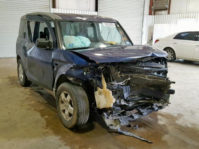 5J6YH185X3L019427 - 2003 HONDA ELEMENT EX BLUE photo 1