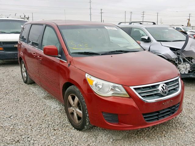 2V8HW34169R586393 - 2009 VOLKSWAGEN ROUTAN SE RED photo 1