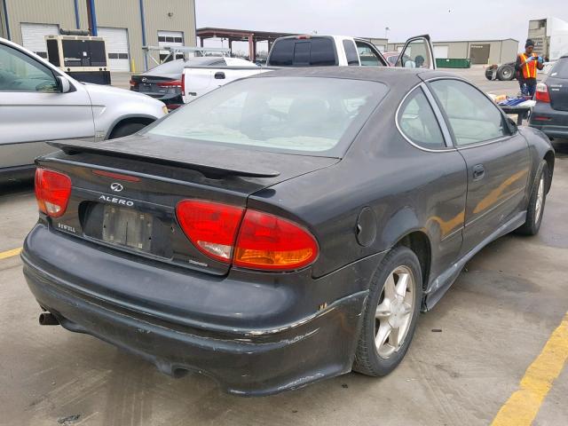 1G3NF12E2XC402498 - 1999 OLDSMOBILE ALERO GLS BLACK photo 4