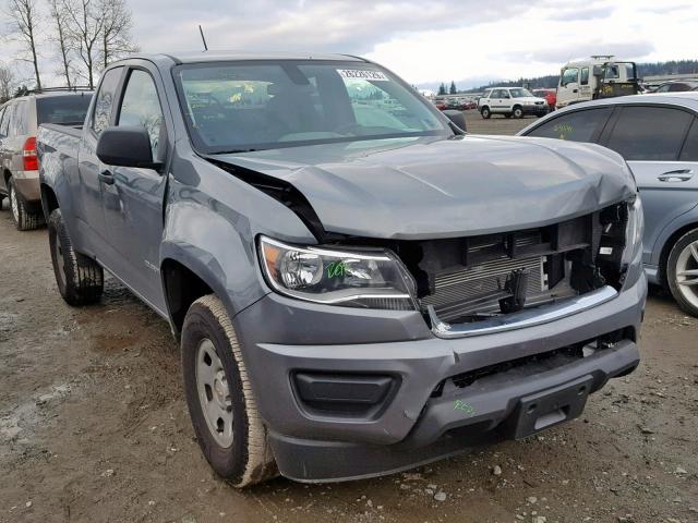 1GCHSBEA7J1299587 - 2018 CHEVROLET COLORADO GRAY photo 1