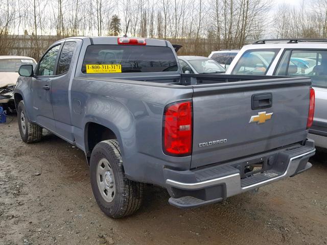 1GCHSBEA7J1299587 - 2018 CHEVROLET COLORADO GRAY photo 3