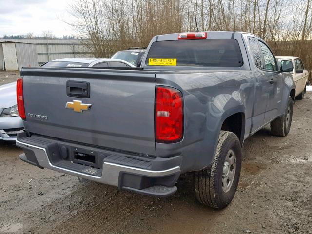 1GCHSBEA7J1299587 - 2018 CHEVROLET COLORADO GRAY photo 4