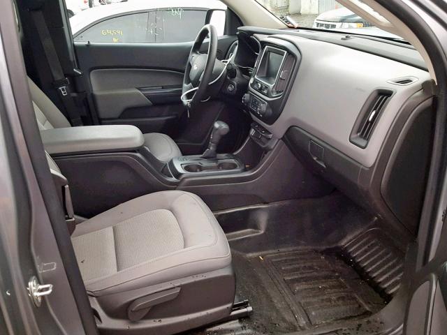 1GCHSBEA7J1299587 - 2018 CHEVROLET COLORADO GRAY photo 5