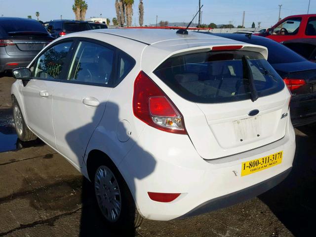 3FADP4TJ0GM172065 - 2016 FORD FIESTA S WHITE photo 3