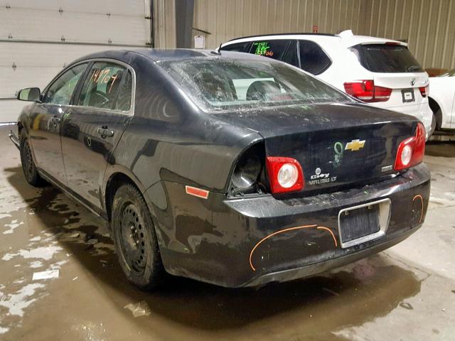 1G1ZC5EU1BF369157 - 2011 CHEVROLET MALIBU 1LT შავი ფოტო 3