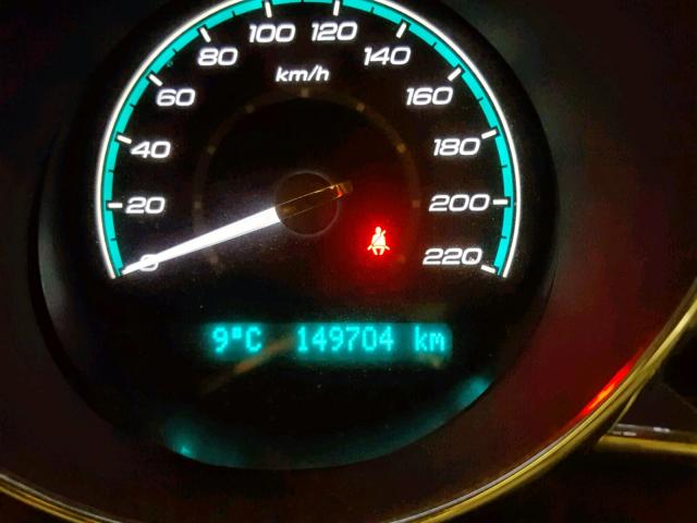 1G1ZC5EU1BF369157 - 2011 CHEVROLET MALIBU 1LT შავი ფოტო 8