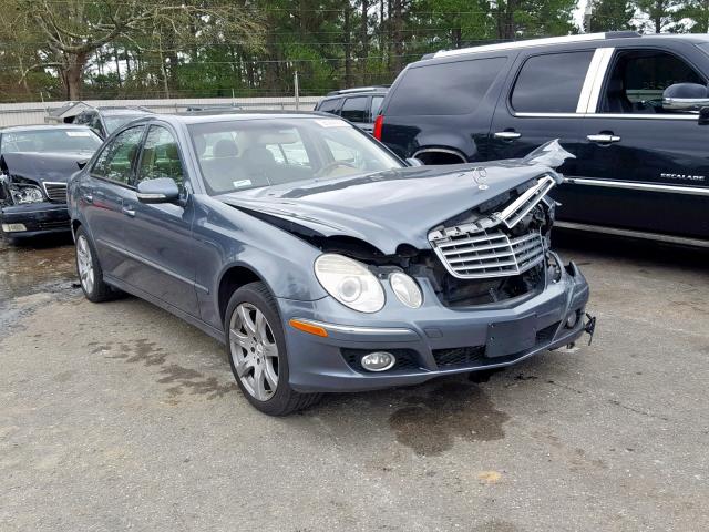 WDBUF56X37B077234 - 2007 MERCEDES-BENZ E 350 GRAY photo 1