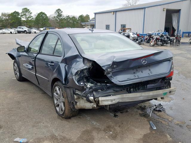 WDBUF56X37B077234 - 2007 MERCEDES-BENZ E 350 GRAY photo 3