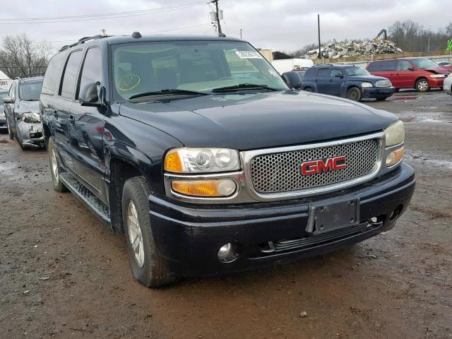 1GKFK66U85J238377 - 2005 GMC YUKON XL D BLACK photo 9