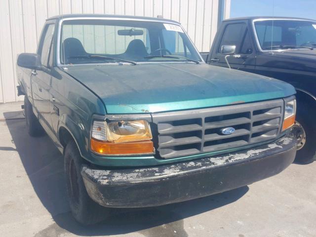 1FTEF15Y8TLB35738 - 1996 FORD F150 GREEN photo 1