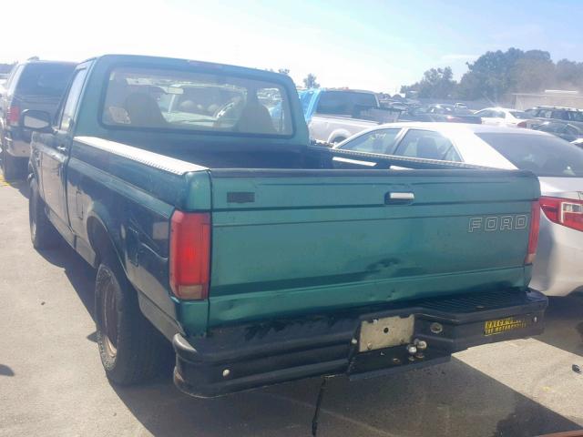 1FTEF15Y8TLB35738 - 1996 FORD F150 GREEN photo 3