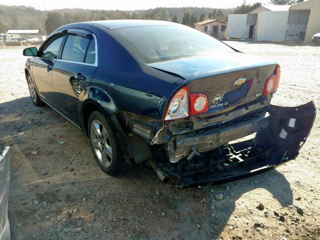 1G1ZC5E08AF186771 - 2010 CHEVROLET MALIBU 1LT ლურჯი ფოტო 3