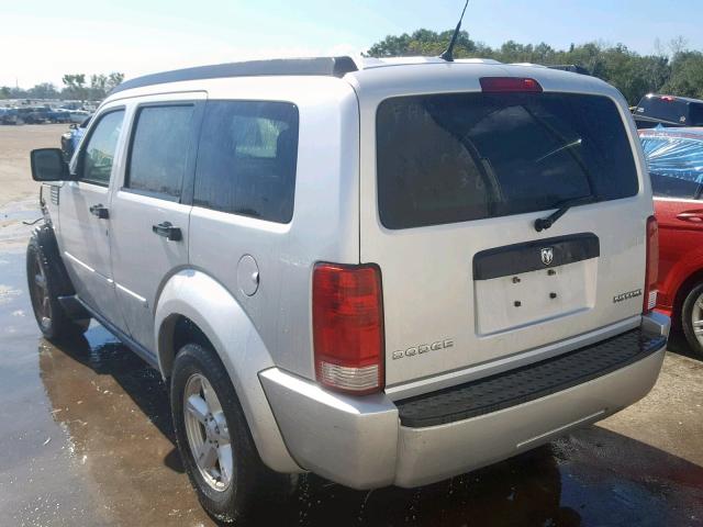 1D4PT4GK3BW537310 - 2011 DODGE NITRO HEAT SILVER photo 3