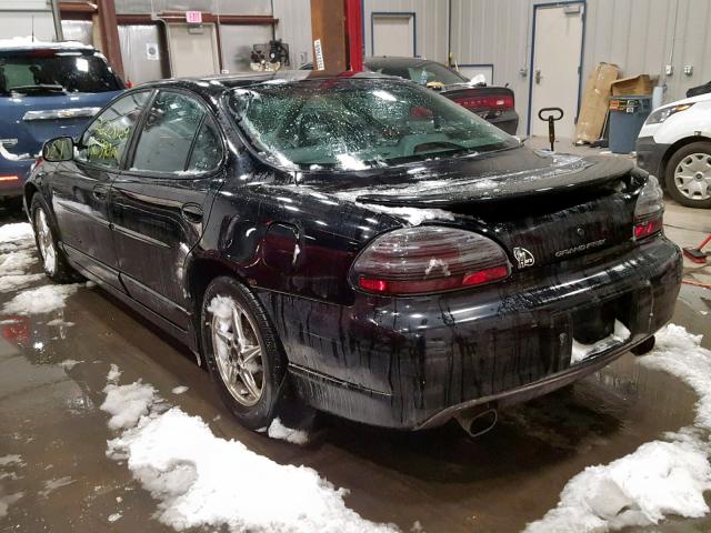 1G2WP52K32F154935 - 2002 PONTIAC GRAND PRIX BLACK photo 3