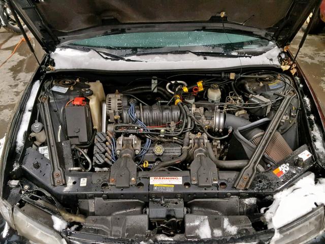 1G2WP52K32F154935 - 2002 PONTIAC GRAND PRIX BLACK photo 7