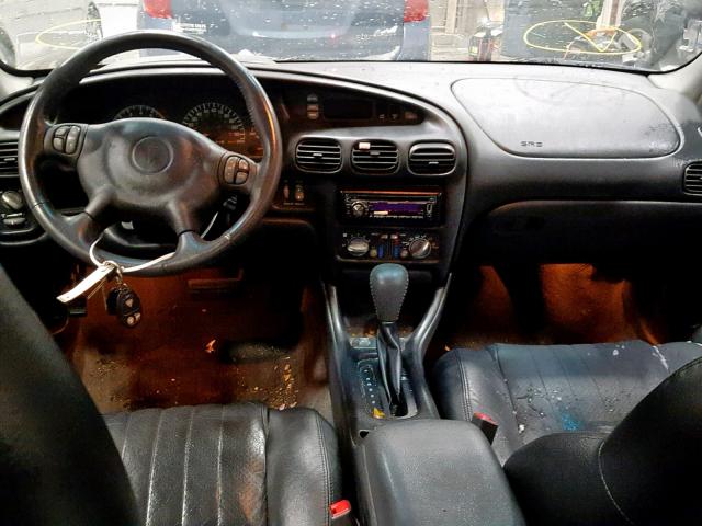 1G2WP52K32F154935 - 2002 PONTIAC GRAND PRIX BLACK photo 9