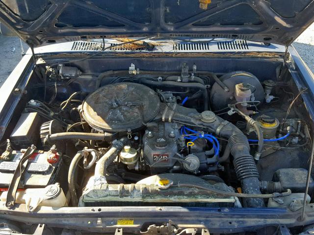 JT4RN81D0K5018318 - 1989 TOYOTA PICKUP 1/2 BLUE photo 7