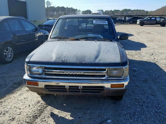 JT4RN81D0K5018318 - 1989 TOYOTA PICKUP 1/2 BLUE photo 9