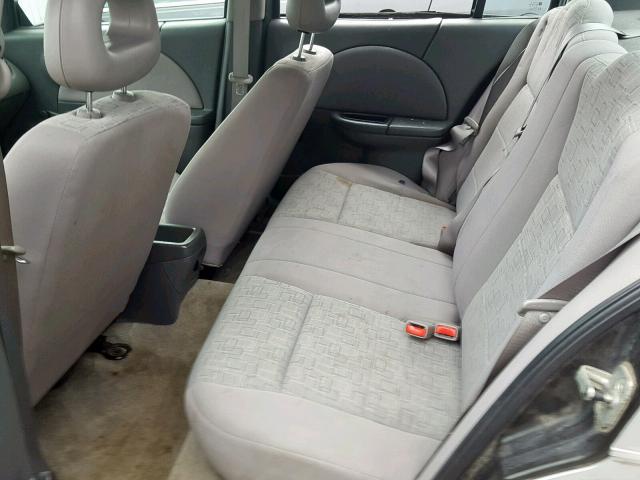 1G8AF52F85Z157886 - 2005 SATURN ION LEVEL SILVER photo 6
