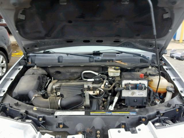 1G8AF52F85Z157886 - 2005 SATURN ION LEVEL SILVER photo 7