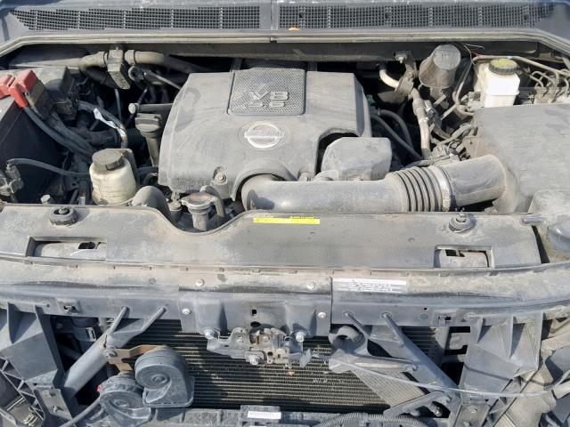 5N1BA0NF0CN617453 - 2012 NISSAN ARMADA SV SILVER photo 7