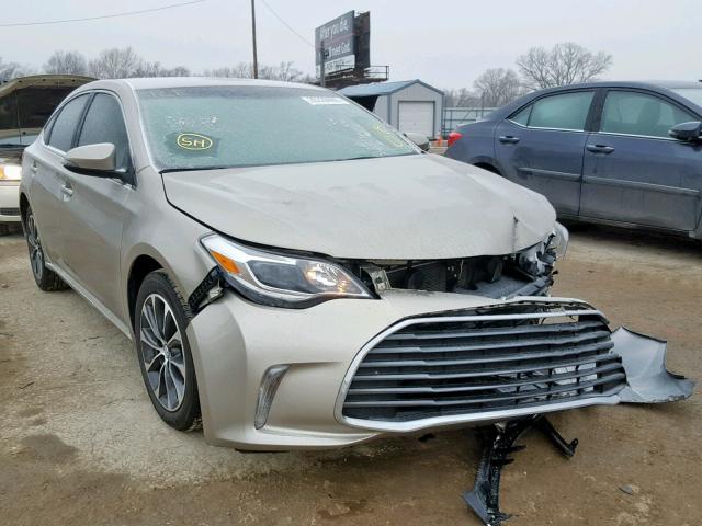 4T1BK1EB2GU209970 - 2016 TOYOTA AVALON XLE BEIGE photo 1