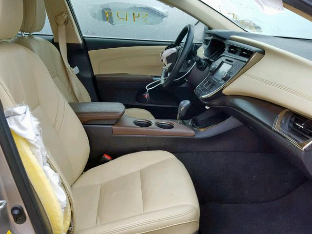 4T1BK1EB2GU209970 - 2016 TOYOTA AVALON XLE BEIGE photo 5