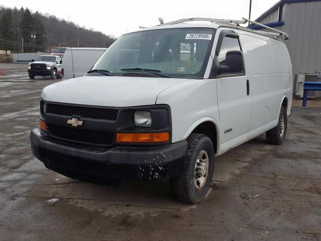 1GCGG25V261241524 - 2006 CHEVROLET EXPRESS G2500  photo 2