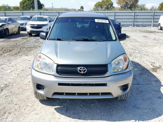 JTEGD20V250073853 - 2005 TOYOTA RAV4 GREEN photo 9